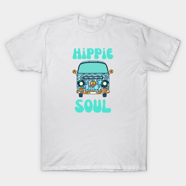 Hippie Soul T-Shirt by HobbyAndArt